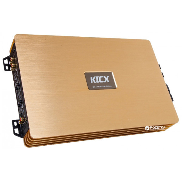 4-канальный усилитель Kicx QS 4.160M Gold Edition
