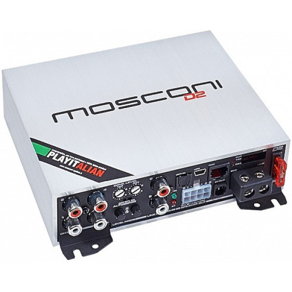 Процессорный 4-канальный усилитель Mosconi Gladen mosD2-100.4 DSP