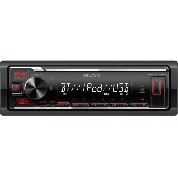 Автомагнитола Kenwood KMM-BT206