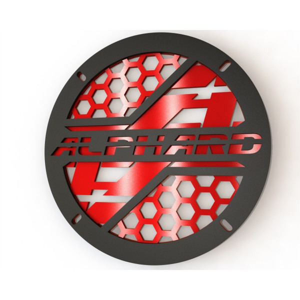 Защитные грили Alphard v.1 плоские 8