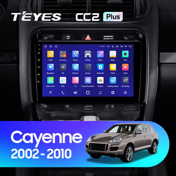 Teyes CC2 PLUS Porsche Cayenne 1 9PA 2002-2010 9" Штатная магнитола