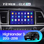 Teyes CC2 PLUS Toyota Highlander 3 XU50 2013-2018 10" Штатная магнитола