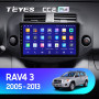 Teyes CC2 PLUS Toyota RAV4 3 XA30 2005-2013 10" Штатна магнітола