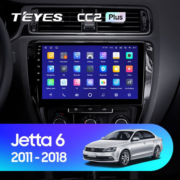Teyes CC2 PLUS Volkswagen Jetta 6 2011-2018 10" Штатная магнитола