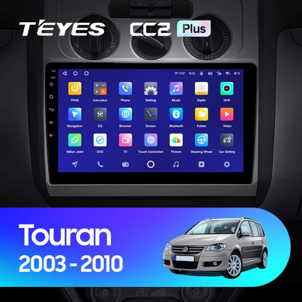 Teyes CC2 PLUS Volkswagen Touran 1 2003-2010 10" Штатная магнитола