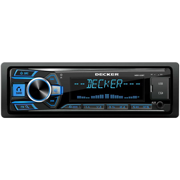 Автомагнітола DECKER MDR-122 BT