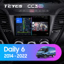 Teyes CC3 2K Iveco Daily 6 2014-2022 9" Штатная магнитола