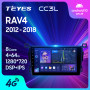 Teyes CC3L Toyota RAV4 4 XA40 5 XA50 2012-2018 10" Штатная магнитола