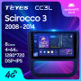 Teyes CC3L Volkswagen Scirocco 3 III Mk3 2008-2014 9" Штатная магнитола