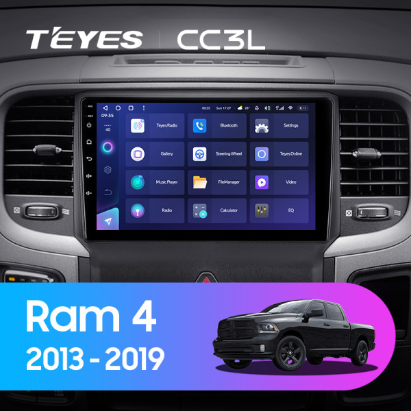 Teyes CC3L Dodge Ram 4 IV DJ DS 2013-2019 (F2) 9" Штатная магнитола