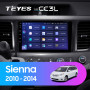 Teyes CC3L Toyota Sienna 3 XL30 2010 - 2014 9" Штатная магнитола