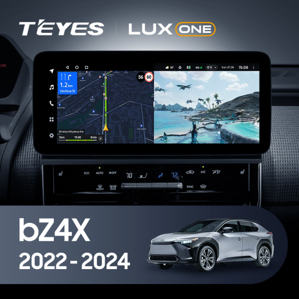 Teyes LUX ONE Toyota bZ4X 2022-2024 12.3" Штатна магнітола