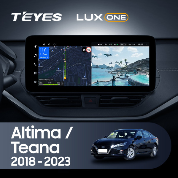 Teyes LUX ONE Nissan Altima Teana 2018-2023 12.3" Штатная магнитола