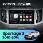 Штатна магнітола Teyes CC4 Pro 12+256 Gb Kia Sportage 3 SL 2010-2016 (B) 9" 2k