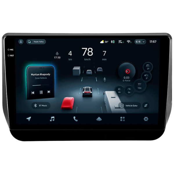 Штатна магнітола Teyes CC4 Pro 12+256 Gb Hyundai H1 2 Grand Starex TQ 2017-2022 9" 2k