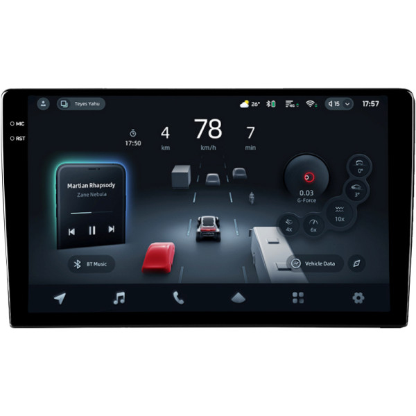 Штатна магнітола Teyes CC4 Pro 12+256 Gb Hyundai H1 II 2 TQ 2007-2015 (F1) 9" 2k