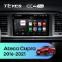 Штатна магнітола Teyes CC4 Pro 12+256 Gb Seat Ateca Cupra 2016-2021 9" 2k