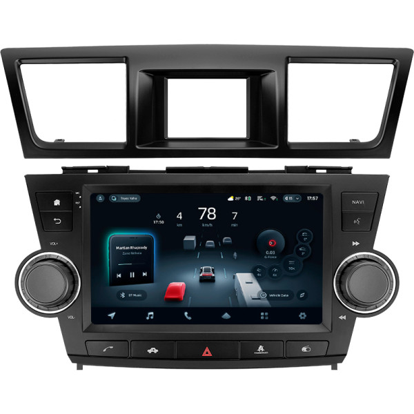 Штатна магнітола Teyes CC4 Pro 12+256 Gb Toyota Highlander 2 XU40 2007-2013 (F3) 9" 2k (L2)