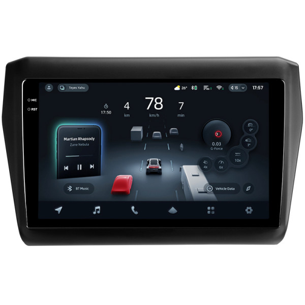 Штатна магнітола Teyes CC4 Pro 12+256 Gb Suzuki Swift 5 2016-2020 9" 2k