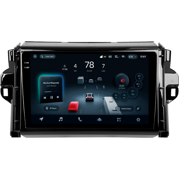 Штатна магнітола Teyes CC4 Pro 12+256 Gb Toyota Fortuner 2 2015-2018 9" 2k