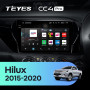 Штатна магнітола Teyes CC4 Pro 12+256 Gb Toyota Hilux Pick Up AN120 2015-2020 10" 2k