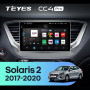 Штатна магнітола Teyes CC4 Pro 8+128 Gb Hyundai Solaris 2 2017-2020 (A) 9" 2k