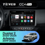 Штатна магнітола Teyes CC4 Pro 8+128 Gb Renault Duster HM 2 2020-2023 9" 2k (L1)