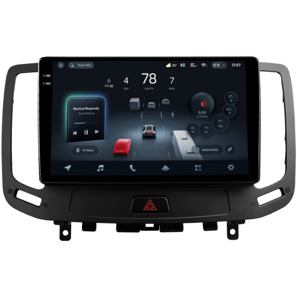 Штатна магнітола Teyes CC4 Pro 8+128 Gb Infiniti G4 G25 G35 G37 2006-2013 9" 2k (L3)