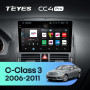 Штатна магнітола Teyes CC4 Pro 8+128 Gb Mercedes Benz C Class 3 W204 S204 2006-2011 9" 2k