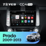 Штатна магнітола Teyes CC4 Pro 8+128 Gb Toyota Land Cruiser Prado 150 2009-2013 (B) 9" 2k