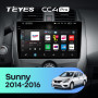 Штатна магнітола Teyes CC4 Pro 8+128 Gb Nissan Sunny 2014-2016 10" 2k