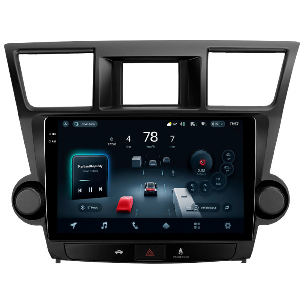 Штатна магнітола Teyes CC4 Pro 8+128 Gb Toyota Highlander 2 XU40 2007-2013 (F2) 10" 2k (L1)