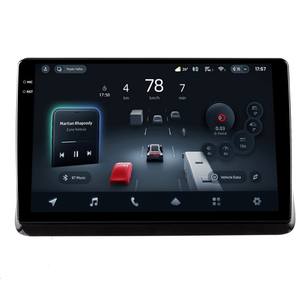 Штатна магнітола Teyes CC4 Pro 12+256 Gb Toyota NOAH ESQUIRE VOXY 2014-2018 UV Black 10" 2k Штатна магнітола Teyes CC4 Pro 12+256 Gb Toyota NOAH ESQUIRE VOXY 2014-2018 UV Black 10" 2k