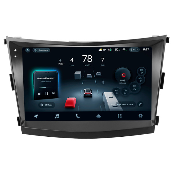 Штатна магнітола Teyes CC4 Pro 12+256 Gb SsangYong Tivoli 2015-2019 9" 2k (L1)