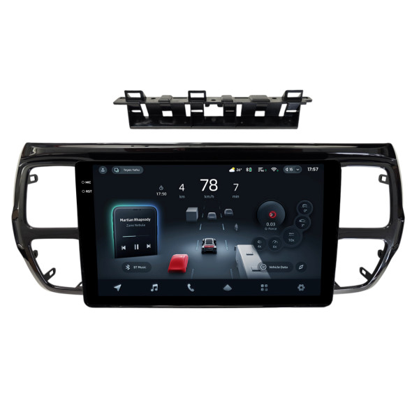 Штатна магнітола Teyes CC4 Pro 8+128 Gb Citroen C5 AIRCROSS 2017 UV BLACK 9" 2k