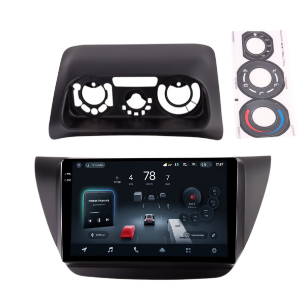 Штатна магнітола Teyes CC4 Pro 8+128 Gb Mitsubishi LANCER IX GLX 2006-2010 Black 9" 2k