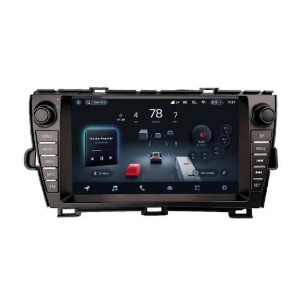 Штатна магнітола Teyes CC4 Pro 8+128 Gb Toyota PRIUS 2010-2015 LHD Black and Silver B-MOD 9" 2k (L1)