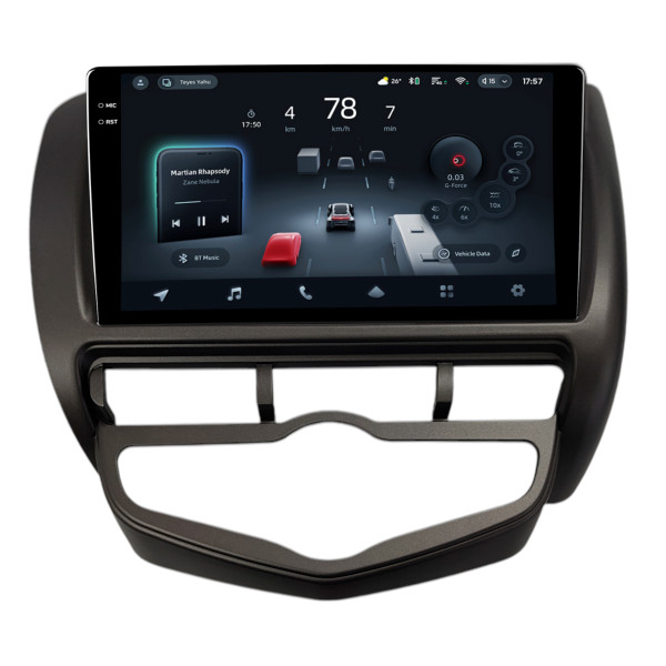 Штатна магнітола Teyes CC4 Pro 8+128 Gb Honda FIT CITY JAZZ 2002-2008 MT AC LHD 9" 2k