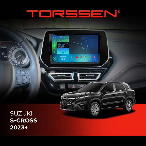 Штатна магнітола Torssen 2K Suzuki SX4/S-cross 2023-2025 F9432 4G Carplay DSP
