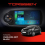 Штатная магнитола Torssen Toyota Yaris 2012-2017 black NF9 Carplay