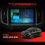 Штатная магнитола Torssen Ford Edge 2015-2018 knob F9432 4G Carplay DSP