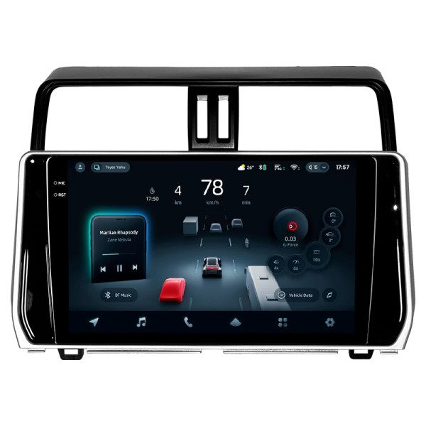 Штатна магнітола Teyes CC4 8+128 Gb Toyota Land Cruiser Prado 150 2018-2020 10" 2k