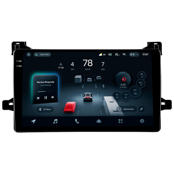 Штатна магнітола Teyes CC4 8+128 Gb Toyota Prius XW50 2015-2020 9" 2k