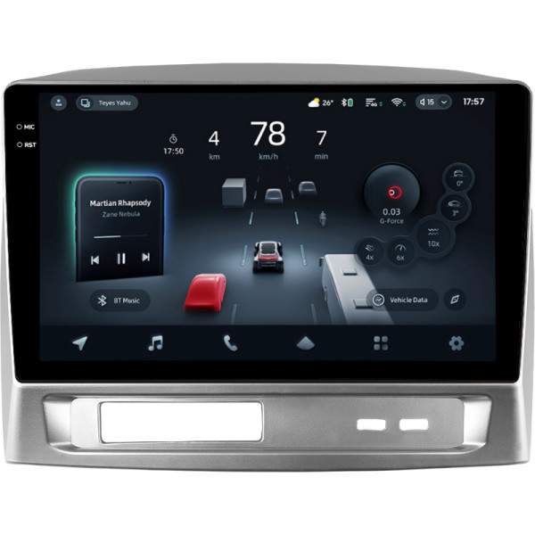 Штатна магнітола Teyes CC4 8+128 Gb Geely MK 1 2006-2013 9" 2k