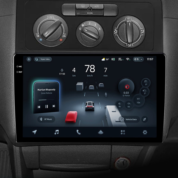 Штатна магнітола Teyes CC4 8+128 Gb Volkswagen Caddy 2K 3 III 2004 - 2010 10" 2k