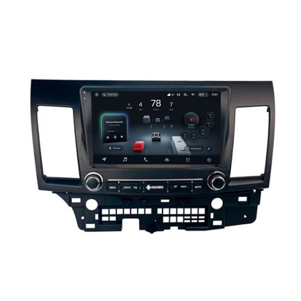 Штатна магнітола Teyes CC4 8+128 Gb Mitsubishi Lancer 10 CY 2007-2012 with buttons 9" 2k