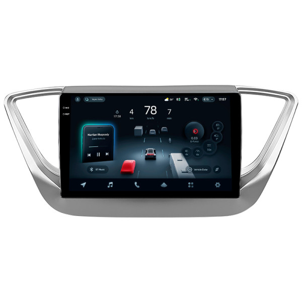 Штатна магнітола Teyes CC4 8+128 Gb Hyundai Solaris 2 2017-2020 (B) 9" 2k