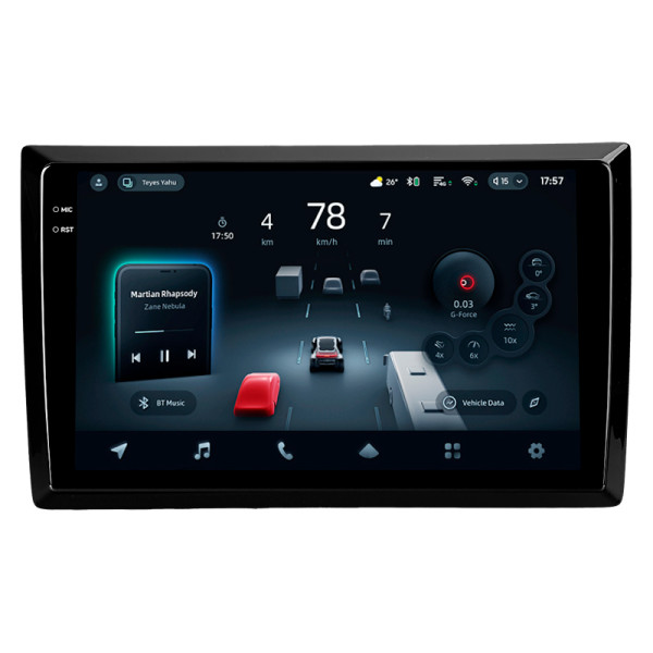 Штатна магнітола Teyes CC4 8+128 Gb Volkswagen Beetle A5 2011-2019 9" 2k