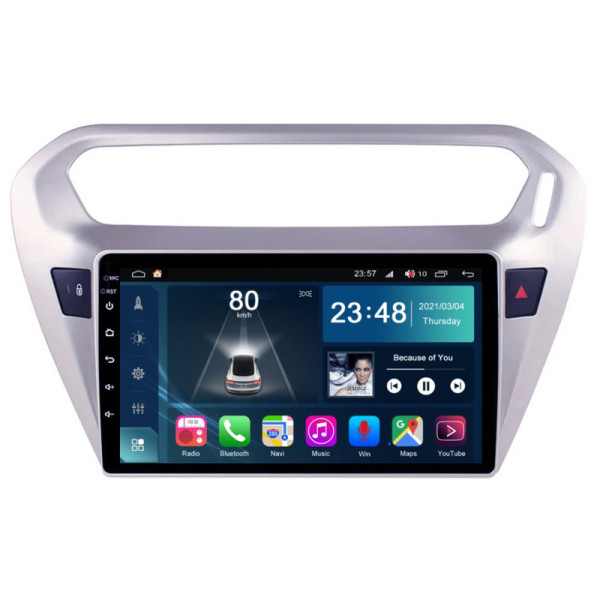 Штатна магнітола Torssen Citroen Elysee C4 04-09 F9332 4G Carplay