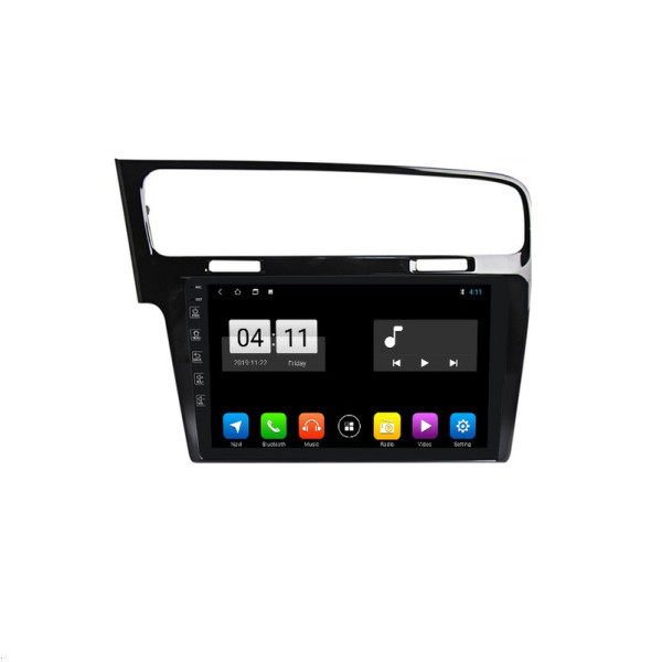 Штатна магнітола Torssen Golf 7 black F10332 4G Carplay